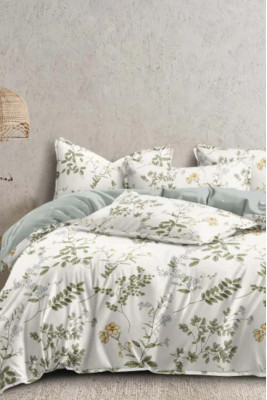 Євро комплект постільної білизни "Viluta"